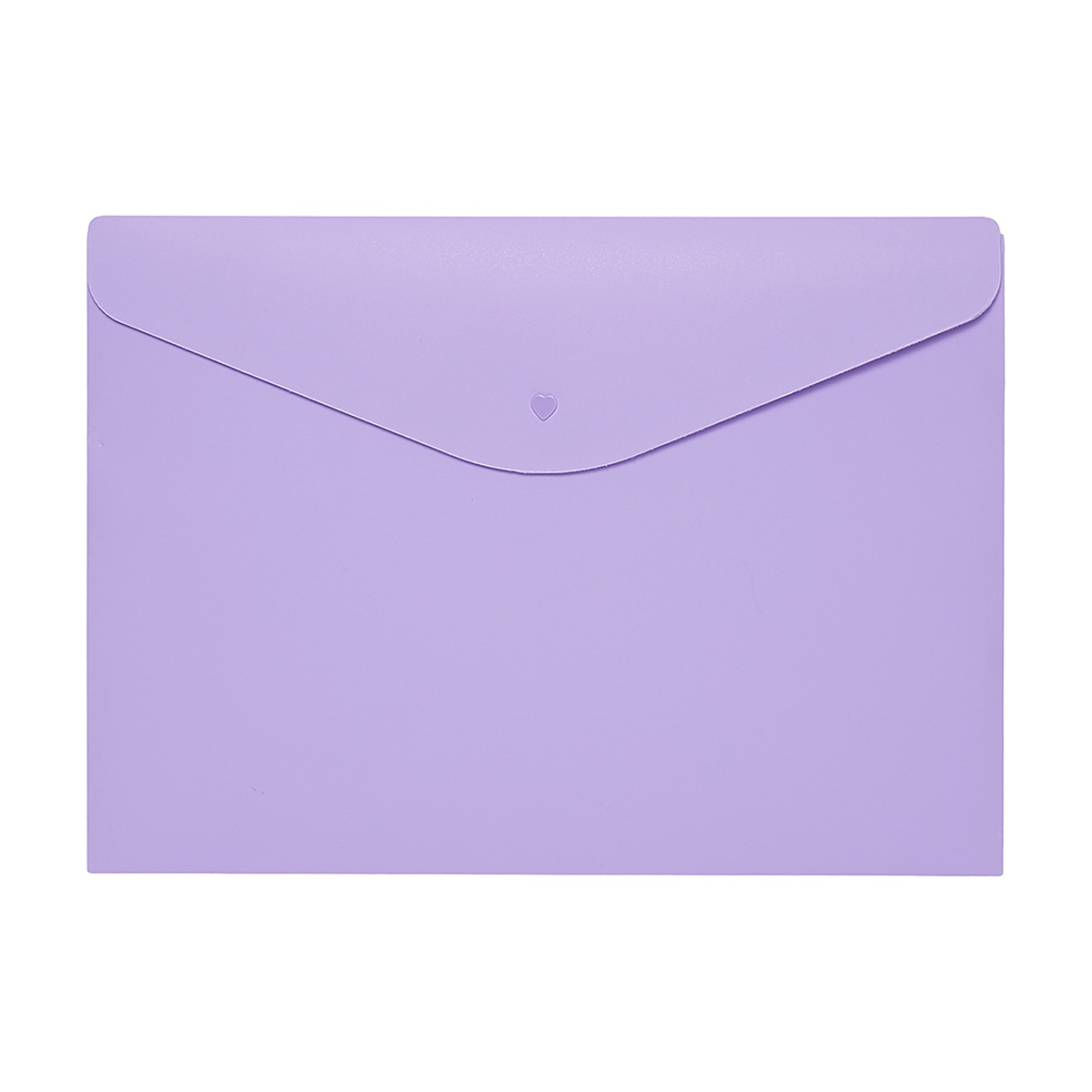 Pasta Envelope A4 Linha Pastel Lilás - Polibras